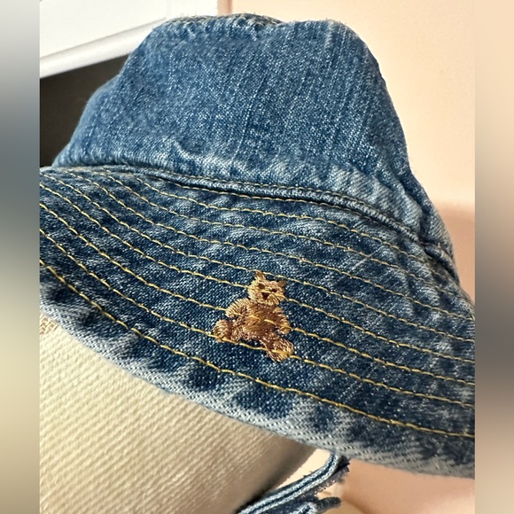 COPY - Baby Gap Denim baby sun hat, Size 12-18 months - Picture 2 of 3